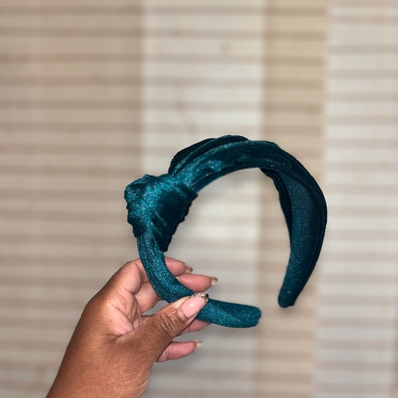 Twist Knot Headband Stylish Velvet and Floral Headband Set
